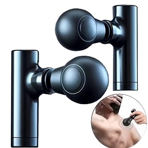 Mini Rechargeable Massager Black Fascial Gun