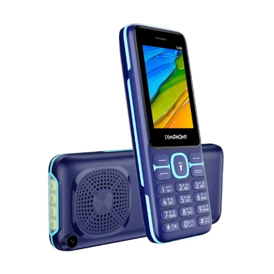 Symphony L146 Navy Blue Dual SIM Feature Phone