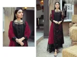 Women's Readymade Georgette Three Piece with Embroidery, Body 43 Inch