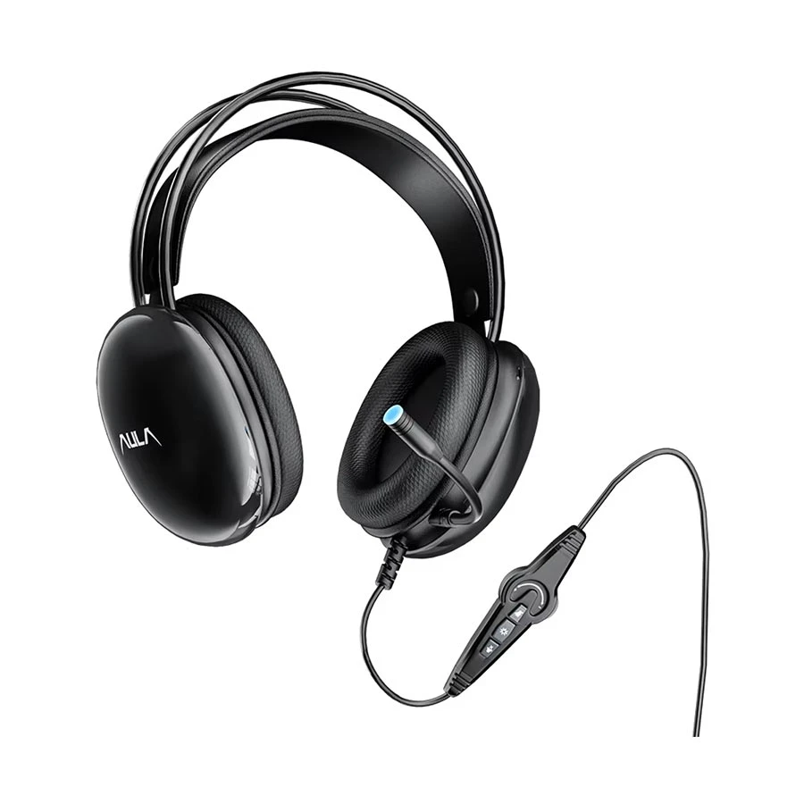 Aula S505 RGB Wired Black Over-Ear Gaming Headphone