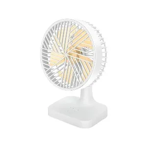 Rechargeable Mini Table Fan -Yellow