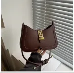 Women's Casual Solid Colour Leather Bag, 6 Colours
