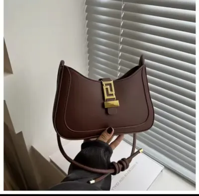 Women's Casual Solid Colour Leather Bag, 6 Colours