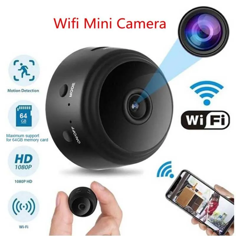 A9 WiFi Mini Camera 1080P with 150° View