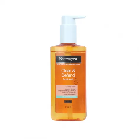 Neutrogena Clear & Defend Facial Wash 200 ml (Greece)