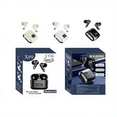 X89 Sports Headset — True Wireless Earbuds