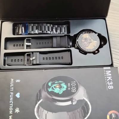 New MK38 Premium Round AMOLED HD display Germany Multi Function Smart Watch For Men