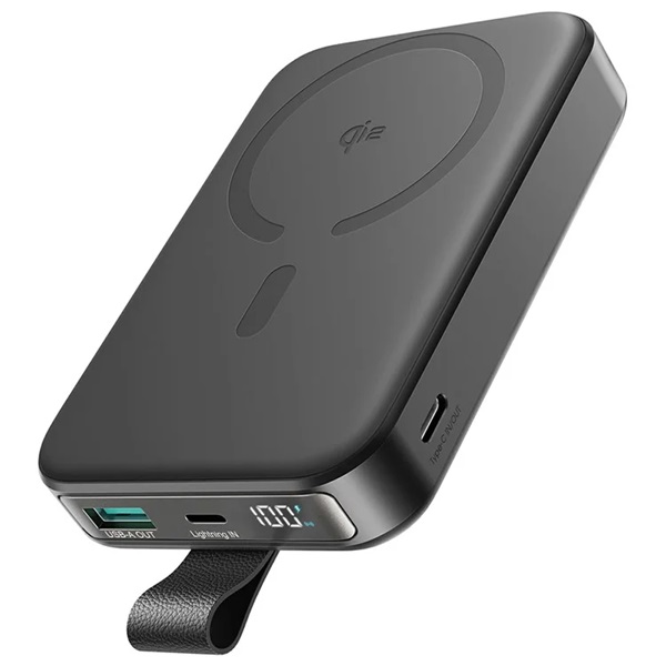 Joyroom JR-PBM11 Qi2 MagSafe Power Bank with Kickstand 10000mAh – Black