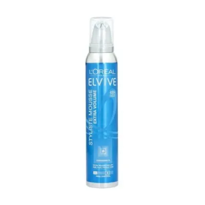 L'Oreal Elvive 24H Hold Styliste Extra Volume Hair Mousse 200ml (France)