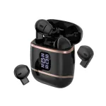 J40 4-in-1 True Wireless Earbuds – Bluetooth 5.4 TWS with Dual-Side Charging Case, Smart LED Display, Active Noise Cancellation & IPX5 Waterproof