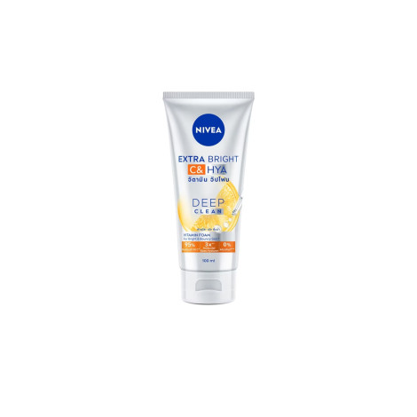 Nivea Extra Bright C & Hya Vitamin Wash Foam 100ml (Thailand)