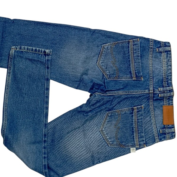 Core Export Fit Denim Jeans- Blue