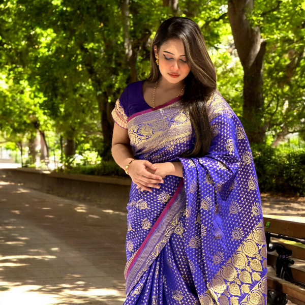 Katan Banarasi saree