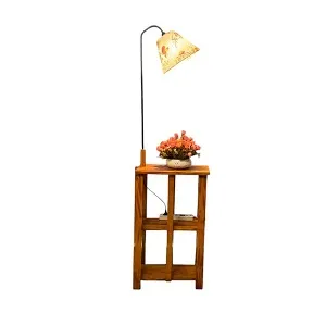 Wooden Floor Lamp/ Stand Lamp/ Home Decor/ Lamp Shade