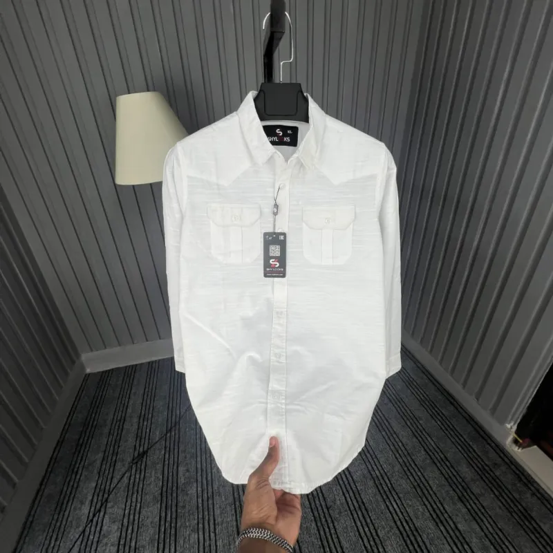 Premium Lap Seam Double Pocket Shirt