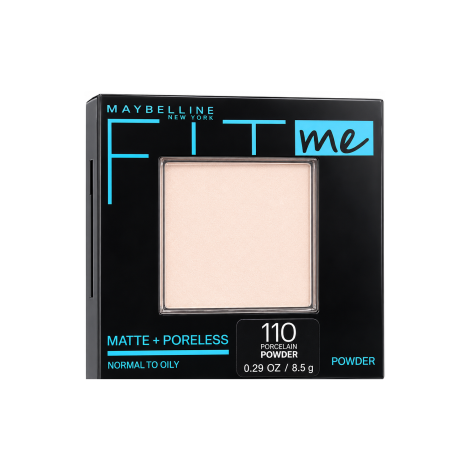 Maybelline Fit Me Matte And Poreless Pressed Powder - 110 Porcelain (China)