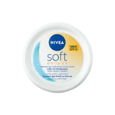 Nivea Soft Daily UV Refreshingly Soft Moisturizing Cream 200ml (Spain)