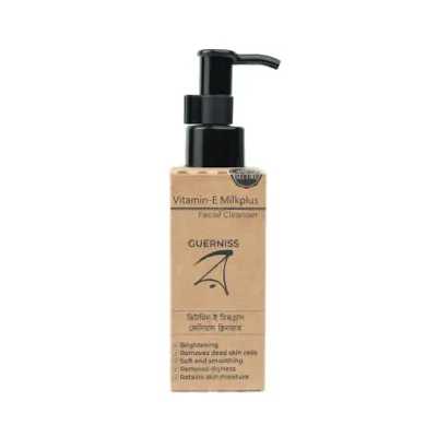 Guerniss Raw Vitamin E Milkplus Facial Cleanser 100ml (Bangladesh)