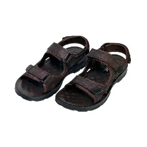 27005-Coffee Premium High-Quality With Belt Men's sandal