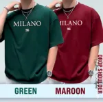 Milano Men's Drop Shoulder T-Shirt 180 GSM Cotton