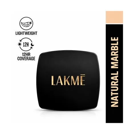 Lakeme The Original Collection Forever Matte Compact - Natural Marble (India)