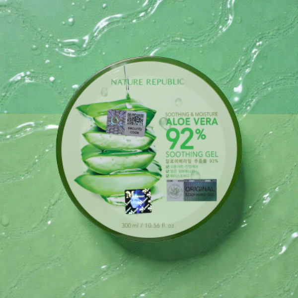Nature Republic Aloe Vera 92% Soothing Gel 300ml (Korea)