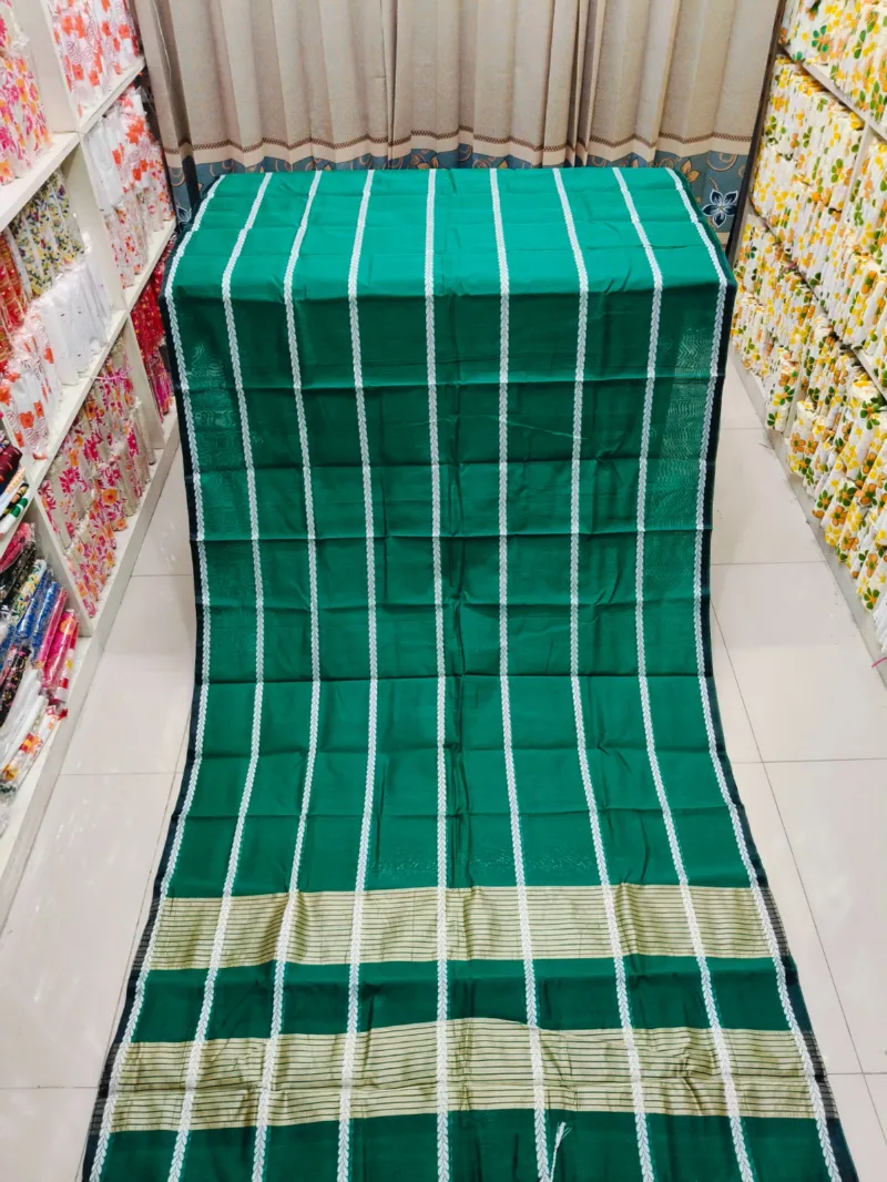 Comfortable Tangail Half Silk Saree for Women, 6 Colours
