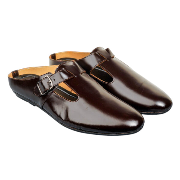 Afgani Half Shoe – Coffee