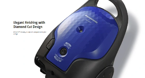Panasonic Light & Powerful Bagged Vacuum Cleaner MC-CG371