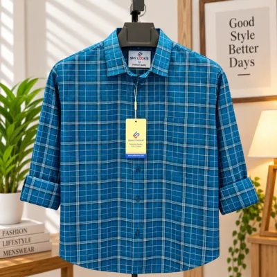 Premium Pure Cotton Check & Print Shirts