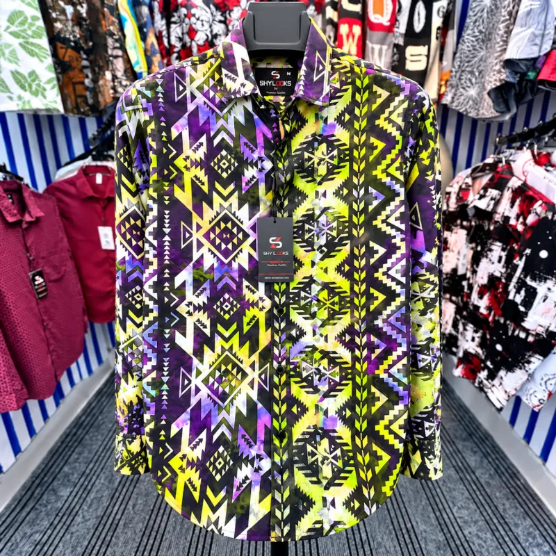 China Dubi Cotton Men's Shirt