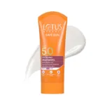 Lotus Herbals Safe Sun Uv Screen Matte Gel Spf 50 PA+++ 50g (India)