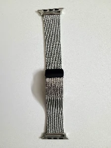 Spigen Magnetic Strap-42/44/45/49mm For Smart Watch – Silver Color