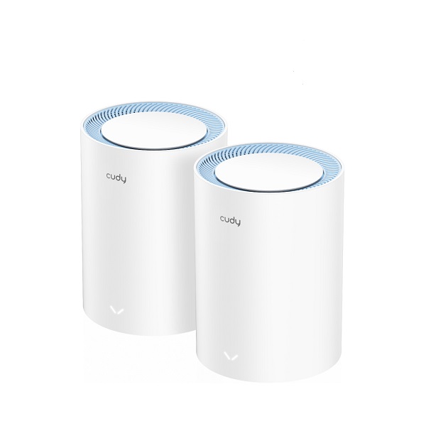 Cudy M1200 AC1200 Whole Home Mesh WiFi Router (2 Pack)