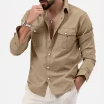Full sleeves double pocket Shirt