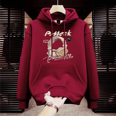 Men's Cotton Winter Hoodie, 320 GSM, Chest 38 to 42 Inch