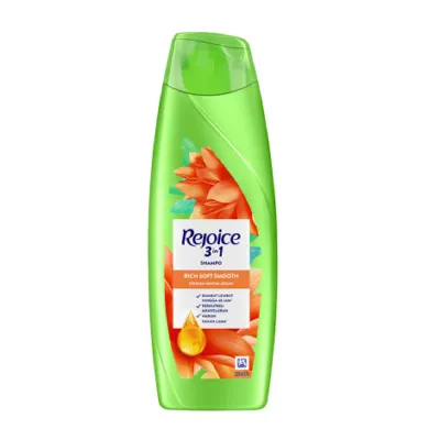 Rejoice 3in1 Rich Smooth With Argan Oil Shampoo 300ml (Thailand)