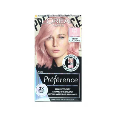 Loreal Hair Color Preference - 9.213 Rose Gold (Belgium)