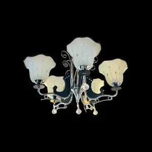 Qulik Modern NamberLily Chandelier Hanging 3 color Light (QL-3318-5)