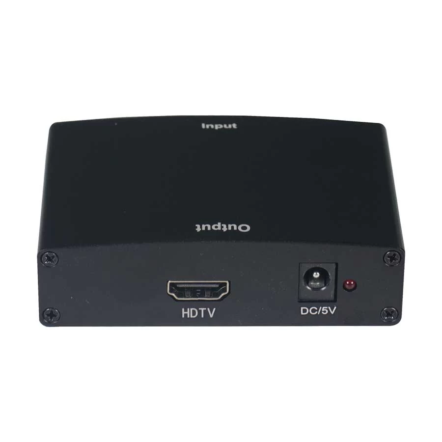 VGA Female to HDMI Female Converter with Audio Black