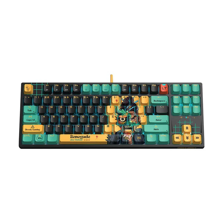 A4Tech Bloody AT87 RGB Optical Switch Mechanical Keyboard Renegade