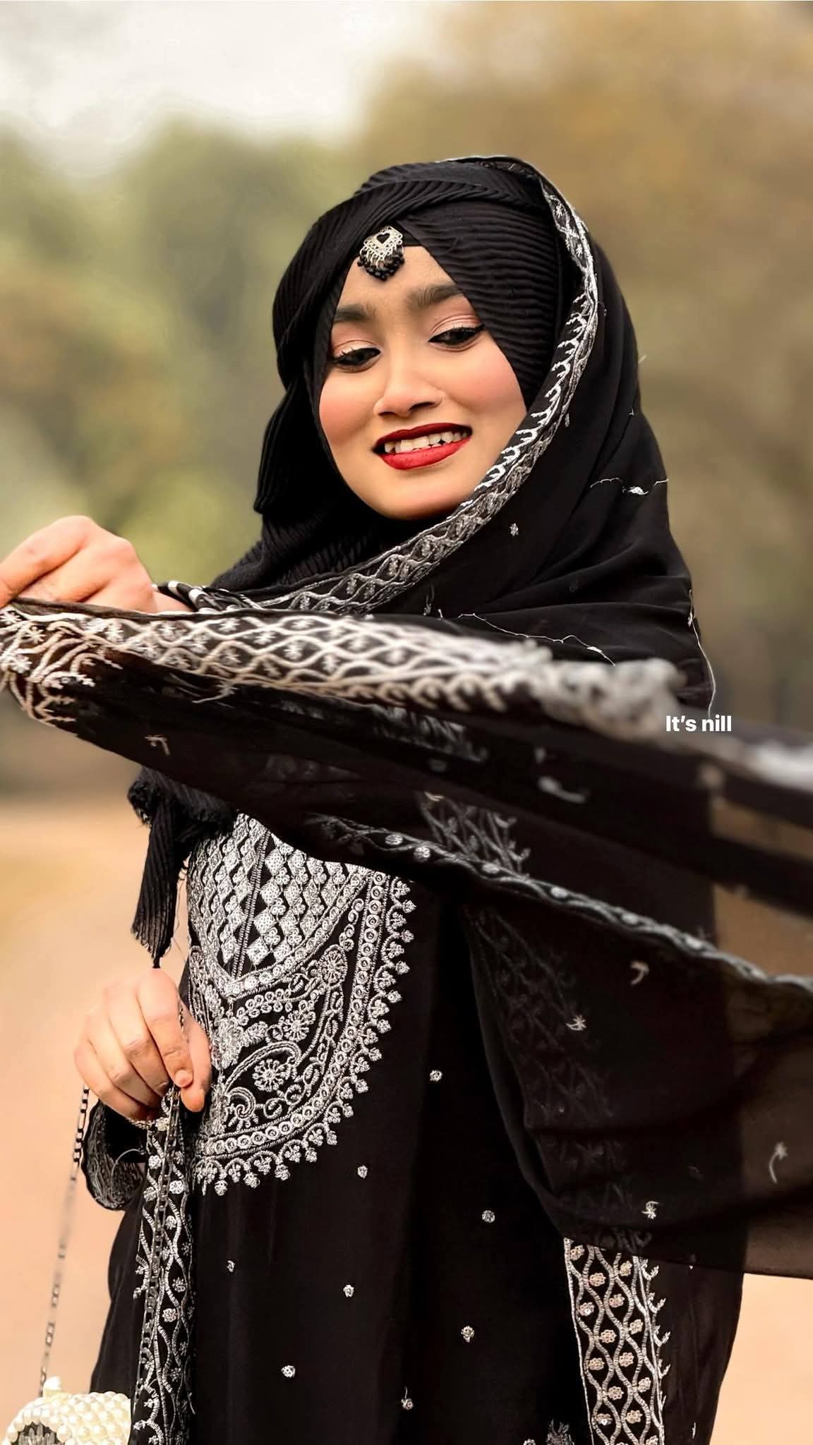 Soft Georgette Sequin Embroidery Three Piece with Inner, 6 Colours