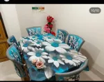 China Premium 3D Print Table Cloth Set