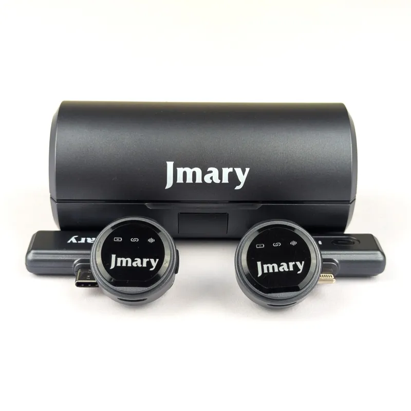 Jmary MW-19 Noise Cancellation Dual Wireless Microphone
