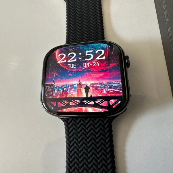 WS-S9 MAX Smartwatch with AMOLED Display and 2 Strap