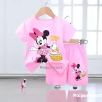 Boys' and Girls' Cotton T-Shirt Set, 160 GSM, 6 Months to 6 Years
