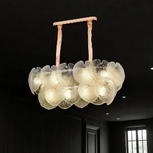 Qulik Modern Loft Hanging Chain Nordic Gold Chandelier (QL-55105-800)