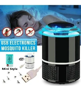 USB Electronics Mosquito Killer Trap Moth Fly Wasp LED Night Light Lamp