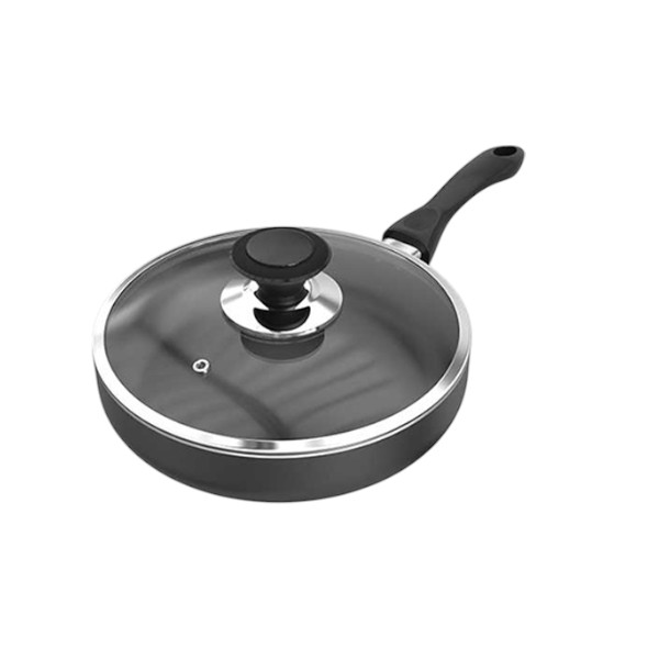 TOPPER NS Glamour Fry Pan with Lid (Ash) -30 CM