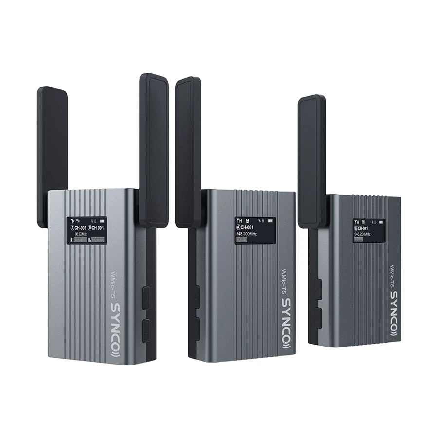 SYNCO WMic-TS Dual UHF Wireless Lavalier Microphone System